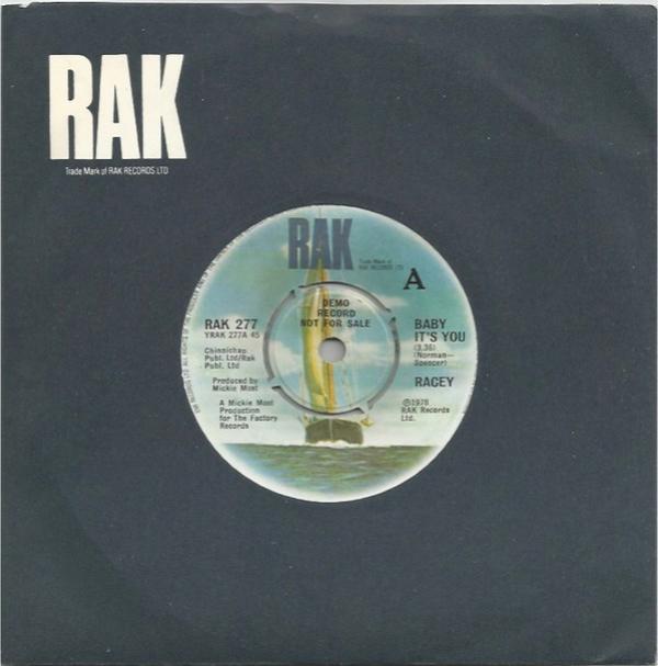 Racey - Baby It's You