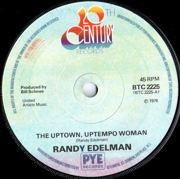 Randy Edelman - The Uptown, Uptempo Woman