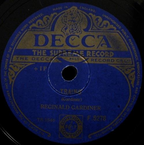 Reginald Gardiner - Trains