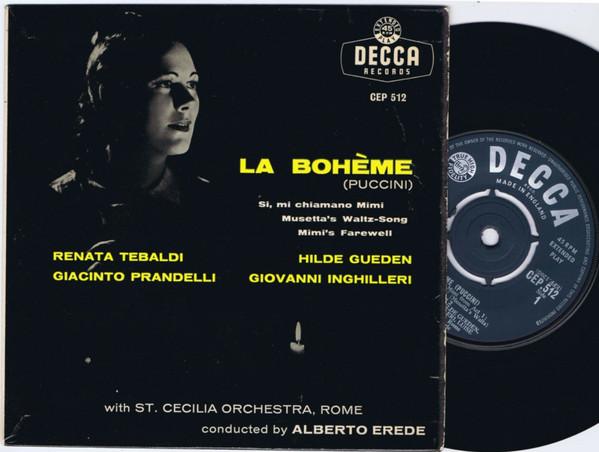 Renata Tebaldi, Hilde Güden, Giacinto Prandelli, Giovanni Inghilleri, Melchiorre Luise - La Bohème