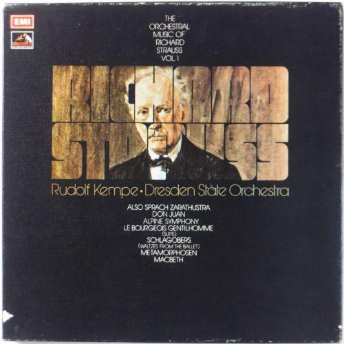 Richard Strauss, Rudolf Kempe, Staatskapelle Dresden - The Orchestral Music of Richard Strauss Vol. I