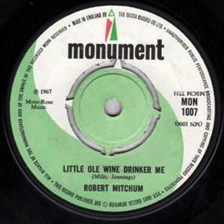 Robert Mitchum - Little Ole Wine Drinker Me / Walker's Woods