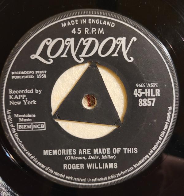 Roger Williams (2) - Memories Are Made Of This