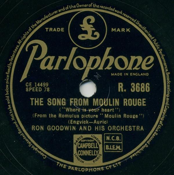 Ron Goodwin And His Orchestra - The Song From Moulin Rouge / Limelight