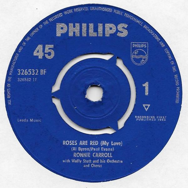 Ronnie Carroll - Roses Are Red (My Love)