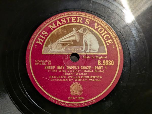 Sadler's Wells Orchestra - Sheep May Safely Graze