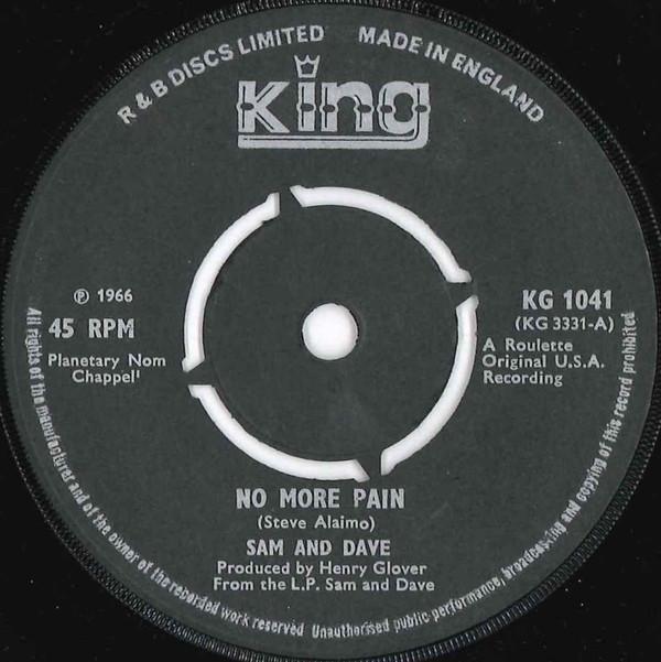 Sam & Dave - No More Pain