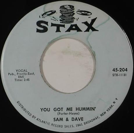 Sam & Dave - You Got Me Hummin' / Sleep Good Tonight