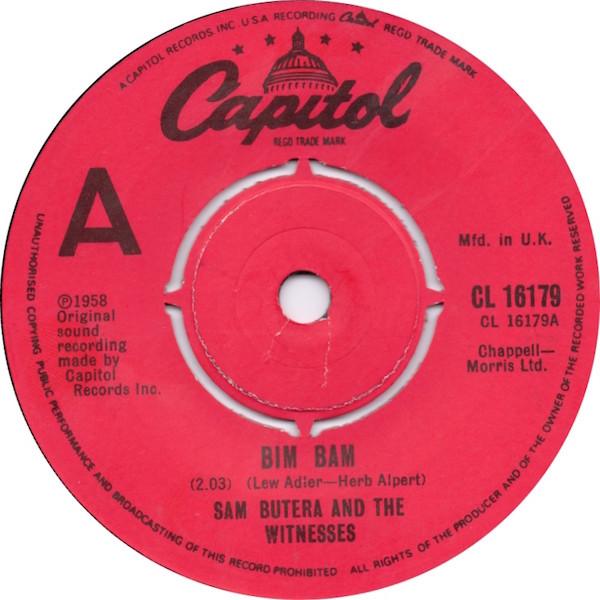 Sam Butera And The Witnesses - Bim Bam