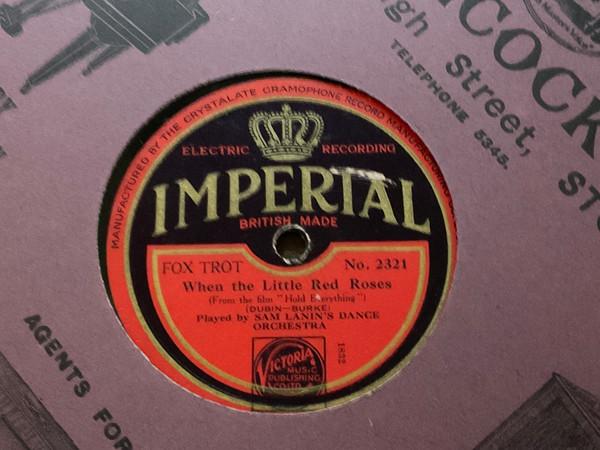 Sam Lanin And His Dance Orchestra - When The Little Red Roses