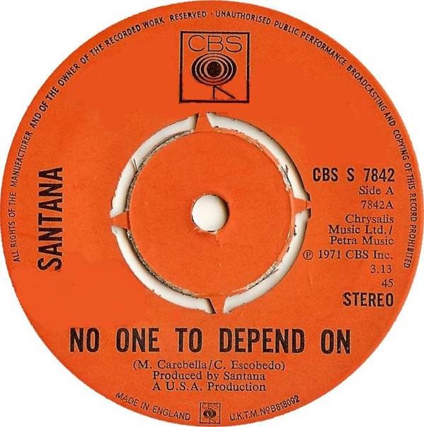 Santana - No One To Depend On / Taboo