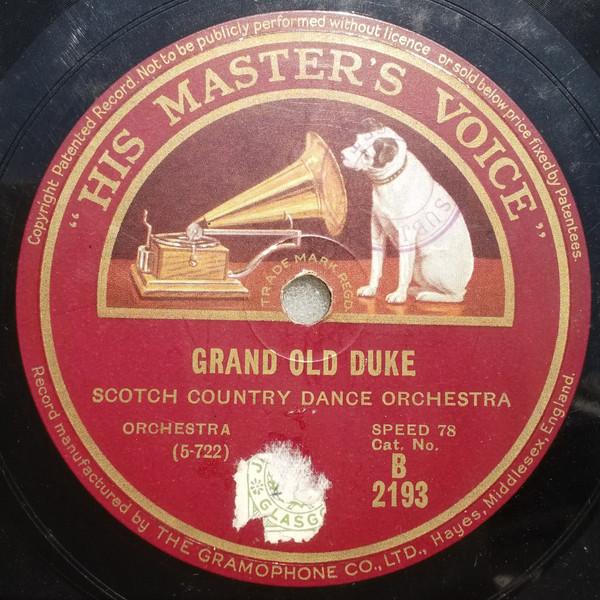 Scottish Country Dance Orchestra - Grand Old Duke / Highland Fling