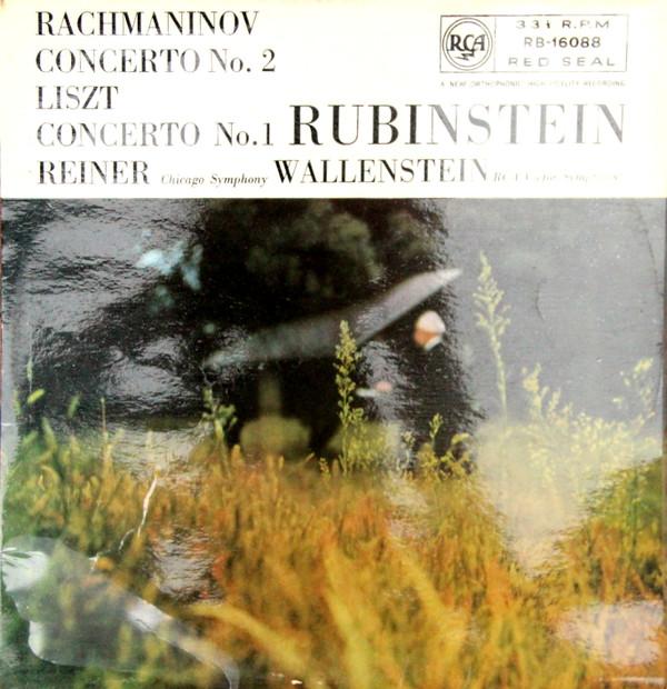Sergei Vasilyevich Rachmaninoff, Franz Liszt, Arthur Rubinstein, Fritz Reiner, The Chicago Symphony Orchestra, Alfred Wallenstein, RCA Victor Symphony Orchestra - Concerto No. 2  / Concerto No. 1