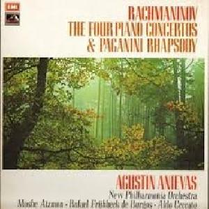 Sergei Vasilyevich Rachmaninoff, New Philharmonia Orchestra, Agustin Anievas - The Four Piano Concertos And 'Paganini' Rhapsody