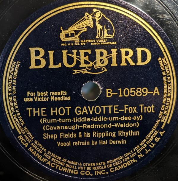Shep Fields And His Rippling Rhythm - The Hot Gavotte / Burn, Firewood, Burn