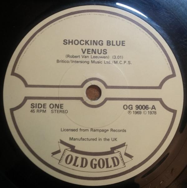 Shocking Blue - Venus / Hot Sand