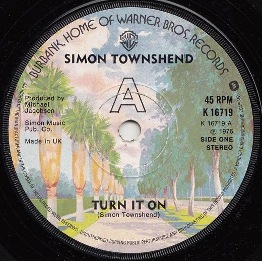 Simon Townshend - Turn It On