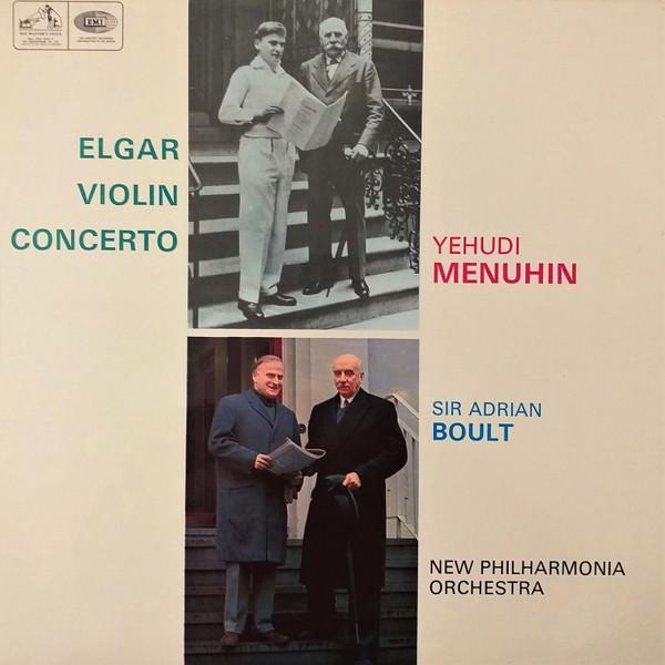 Sir Edward Elgar, Sir Adrian Boult, Yehudi Menuhin - Violin Concerto In B Minor, Op. 61