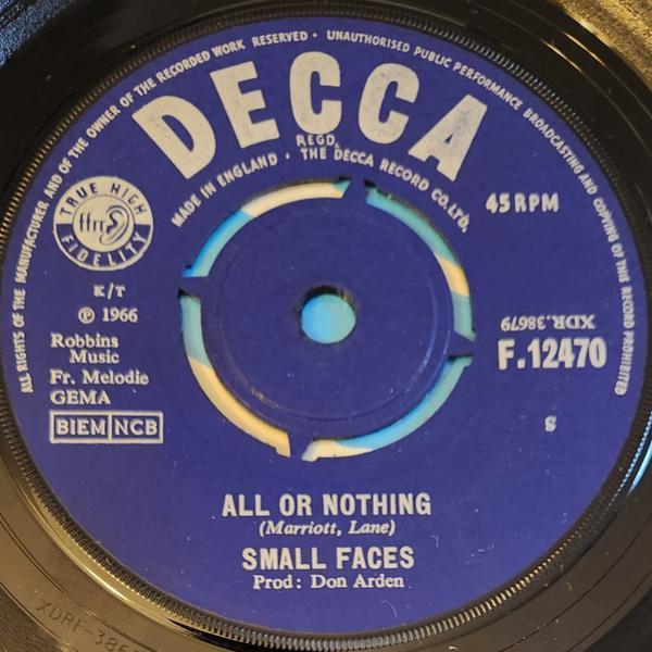Small Faces - All Or Nothing