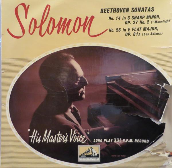 Solomon (6) - Beethoven Sonatas