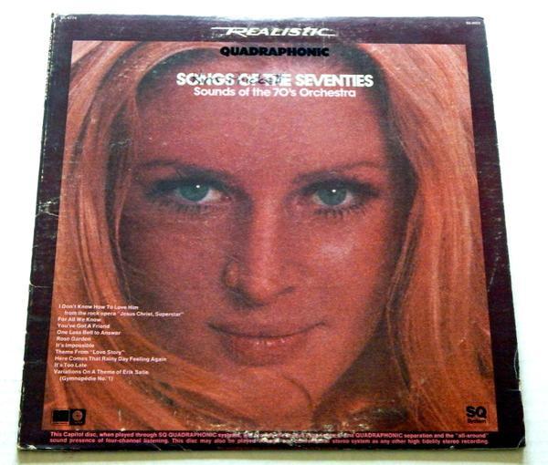 Sounds Of The 70's Orchestra - Songs Of The Seventies