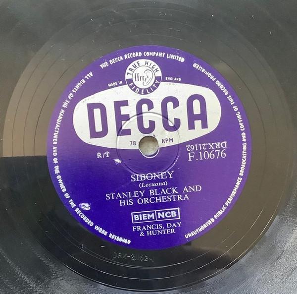 Stanley Black & His Orchestra - Siboney / The Nearness Of You