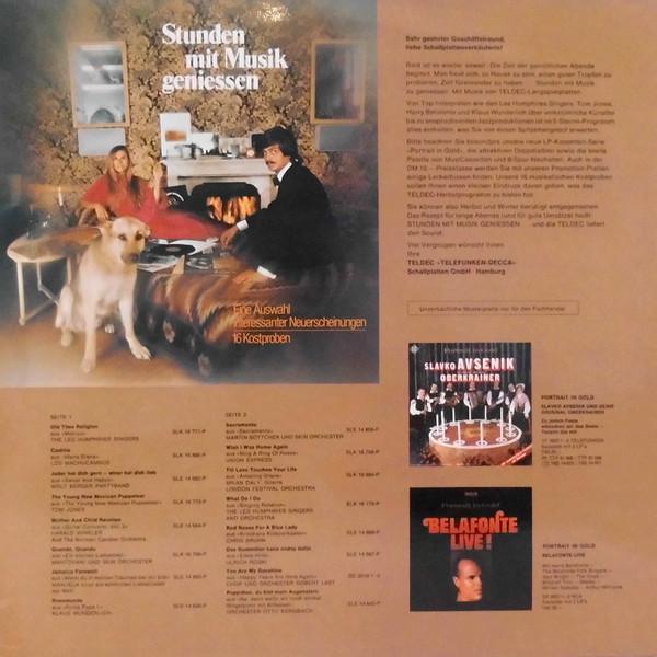  - Stunden Mit Musik Geniessen – Herbstprogramm '72