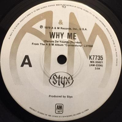 Styx - Why Me / Lights