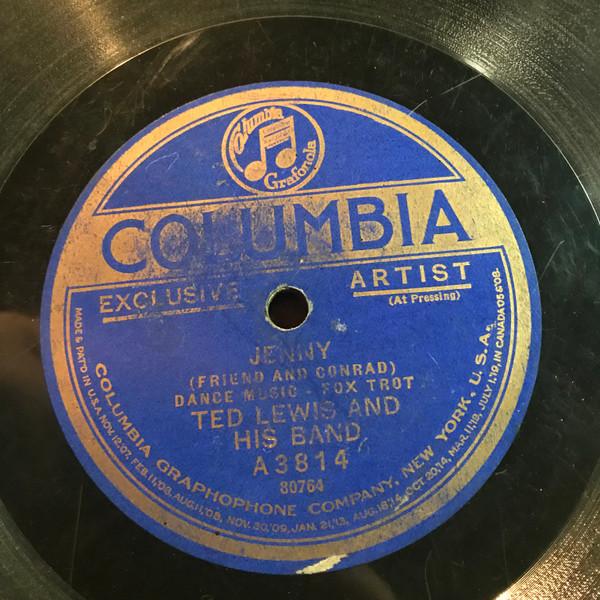 Ted Lewis And His Band, Frank Westphal's Orchestra - Jenny / Liza
