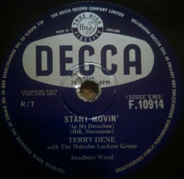 Terry Dene, The Malcolm Lockyer Group - Start Movin' / Green Corn