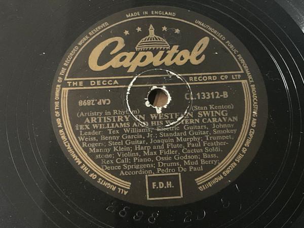 Tex Williams And His Western Caravan - Birmingham Bounce / Artistry In Western Swing 