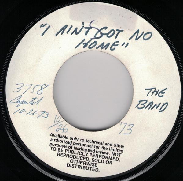 The Band - Ain't Got No Home