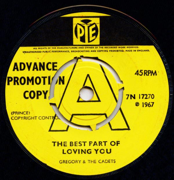 The Cadets (2), Gregory Donaghey - The Best Part Of Loving You