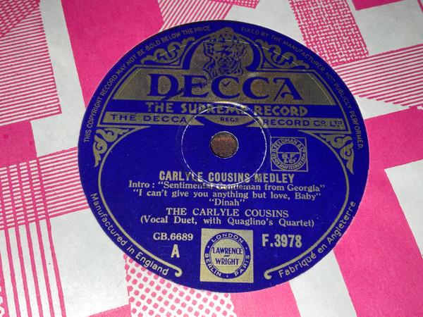 The Carlyle Cousins - Carlyle Cousins Medley 