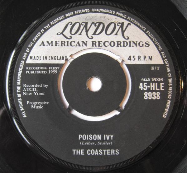 The Coasters - Poison Ivy / I'm A Hog For You