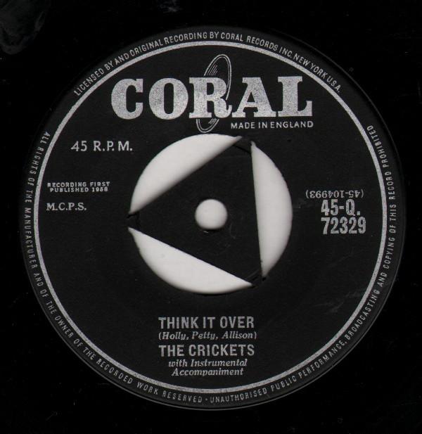 The Crickets  - Think It Over