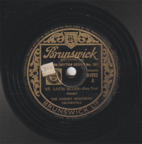 The Dorsey Brothers Orchestra - St. Louis Blues / Basin Street Blues
