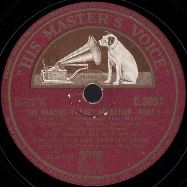 The Drury Lane Theatre Orchestra, Charles Prentice - The Dancing Years