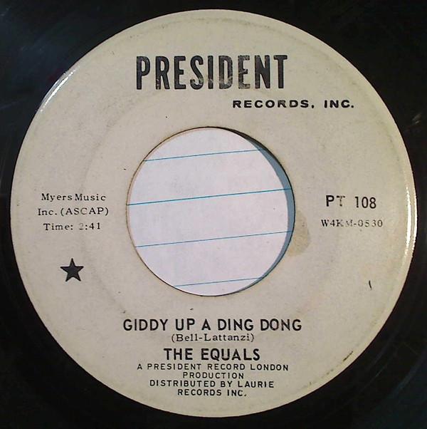 The Equals - Giddy Up A Ding Dong / I Get So Excited