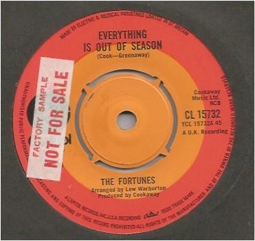 The Fortunes - Everything Is Out Of Season
