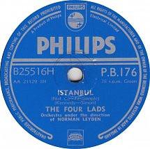 The Four Lads - Istanbul (Not Constantinople) / Down By The Riverside