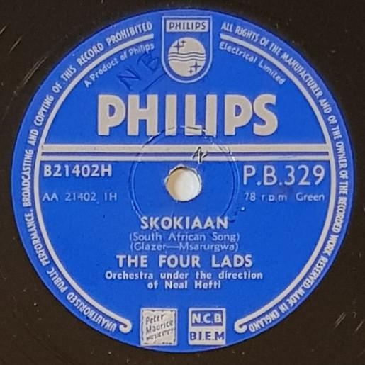 The Four Lads - Skokiaan / Why Should I Love You