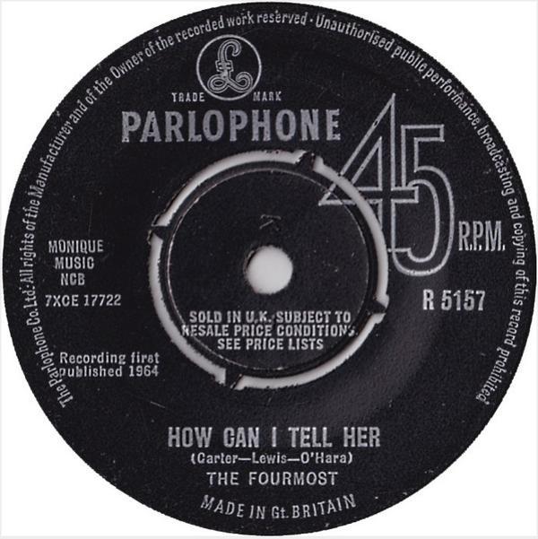The Fourmost - How Can I Tell Her
