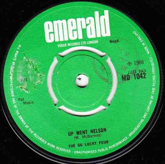 The Go Lucky Four - Up Went Nelson / The Famine Song