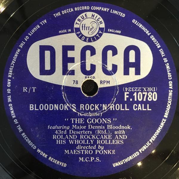The Goons - Bloodnok's Rock'n'Roll Call / The Ying Tong Song