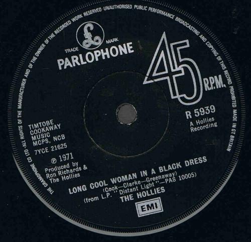 The Hollies - Long Cool Woman In A Black Dress