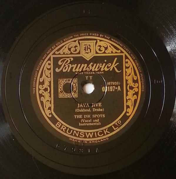 The Ink Spots - Java Jive / Do I Worry?