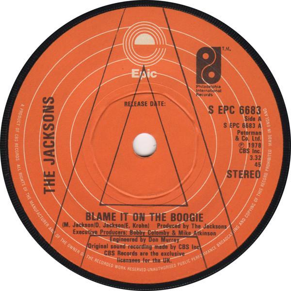 The Jacksons - Blame It On The Boogie