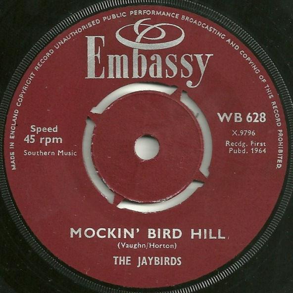 The Jaybirds - Mockin' Bird Hill / Hubble Bubble (Toil & Trouble)