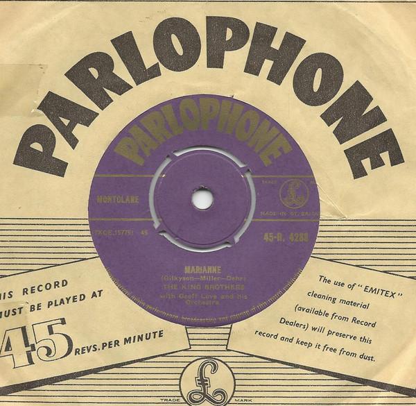 The King Brothers - Marianne / Little By Little
